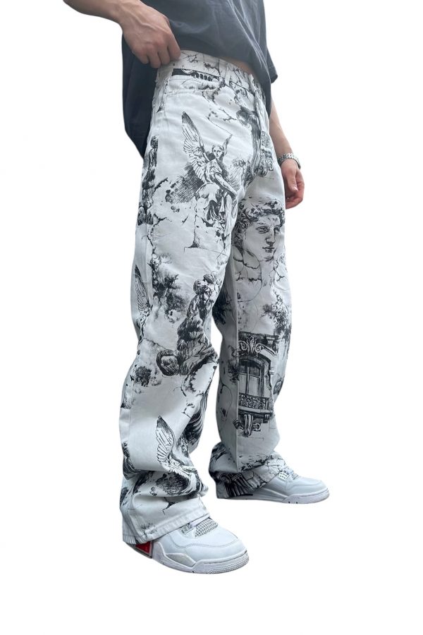 Artistic Canvas Trousers