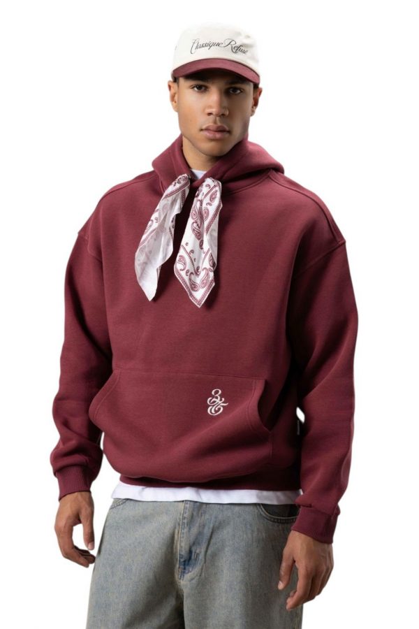 "LEGACY SWEATSHIRT BURGUNDY"
