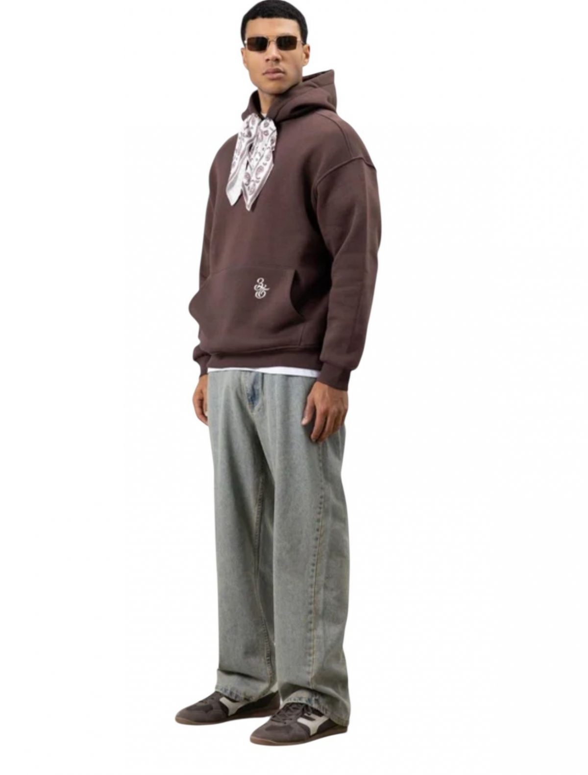 ⁦"LEGACY SWEATSHIRT BROWN"⁩ – תמונה ⁦3⁩
