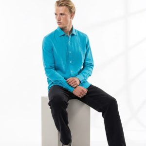 YAGO Turquoise Linen