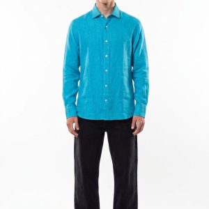 YAGO Turquoise Linen
