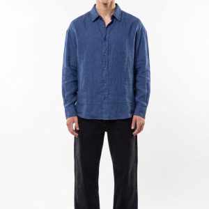 YAGO Midnight Blue Linen