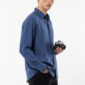YAGO Midnight Blue Linen