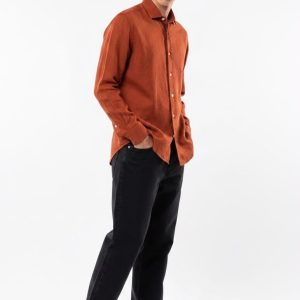 YAGO Burnt Orange Linen