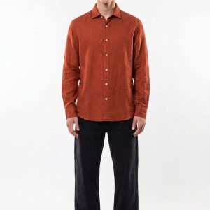 YAGO Burnt Orange Linen